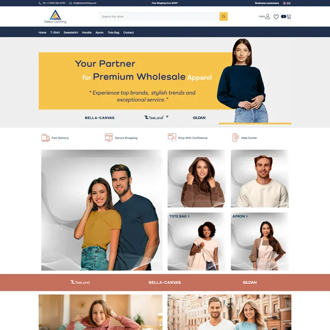 Featured image for Delta Clothing