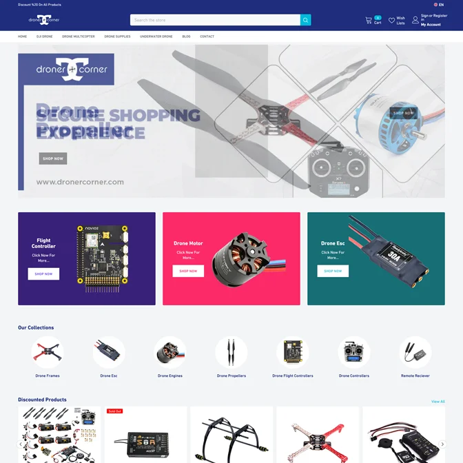 Featured image for Dronercorner.com